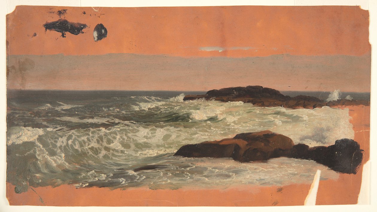 Maine Coast, surf af Frederic Edwin Church
