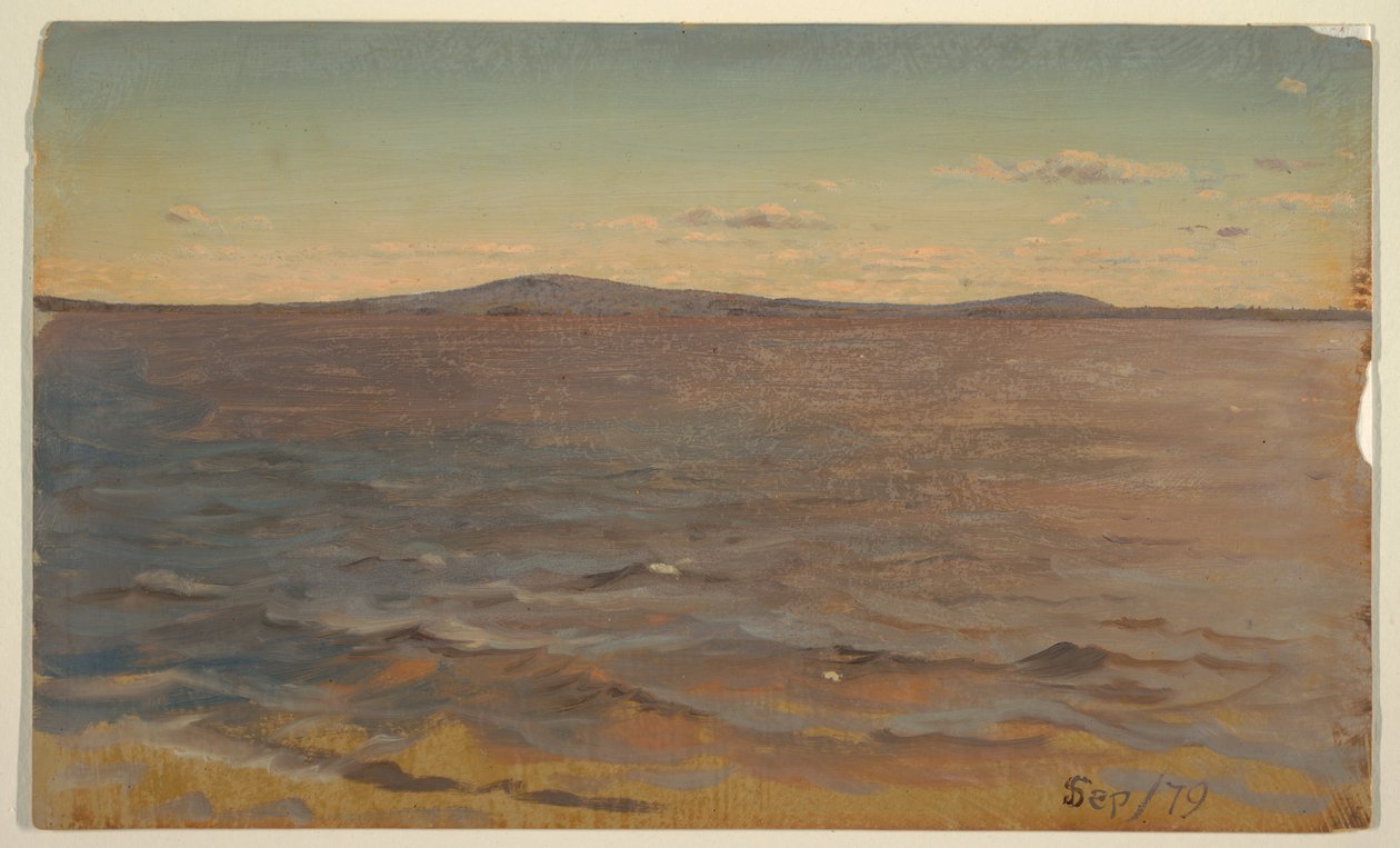 Maine, Lake Katahdin? af Frederic Edwin Church