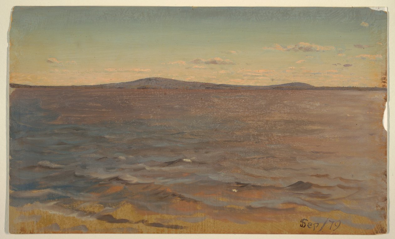 Maine, Katahdin -søen af Frederic Edwin Church
