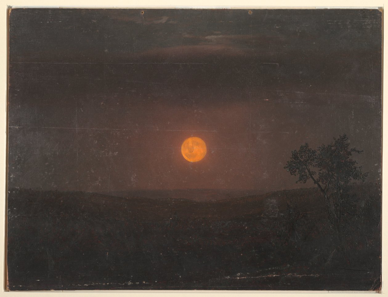 Måneskin af Frederic Edwin Church