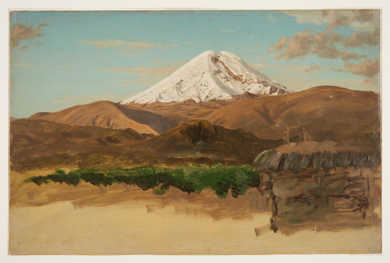 Mount Chimborazo af Frederic Edwin Church