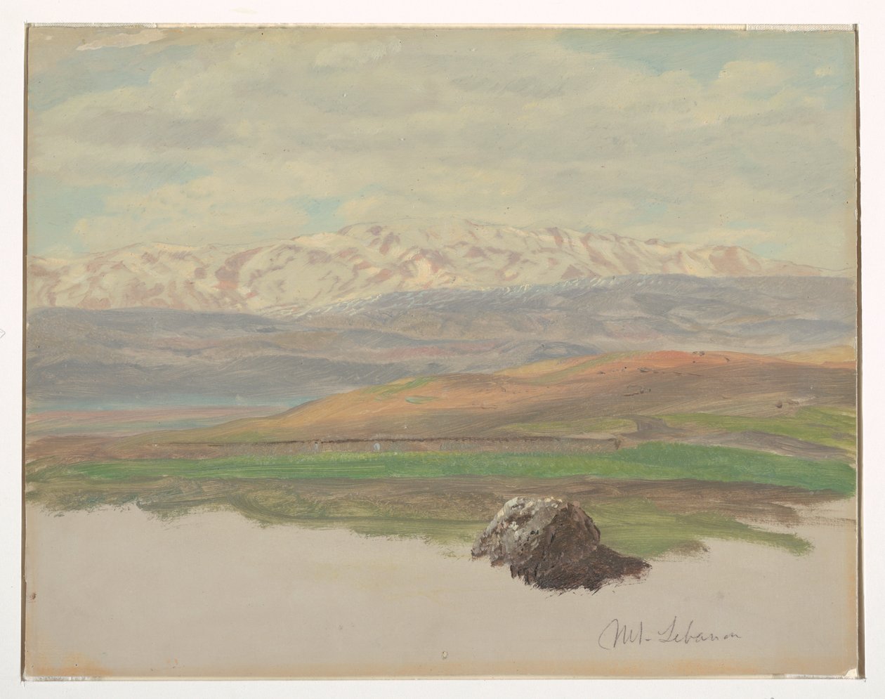 Mount Libanon af Frederic Edwin Church