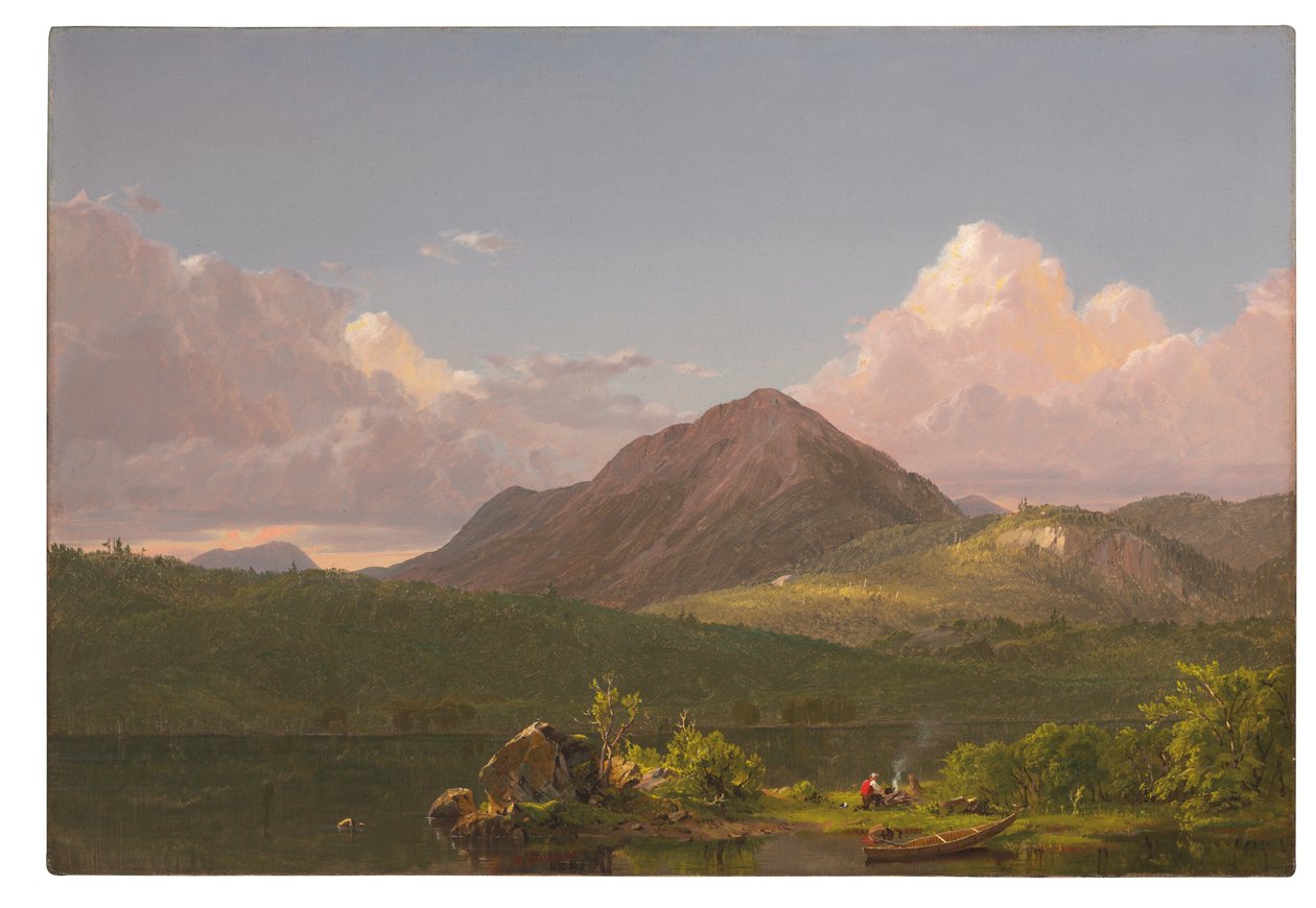 Mount Newport på Mount Desert Island, ca. 1851-53 af Frederic Edwin Church