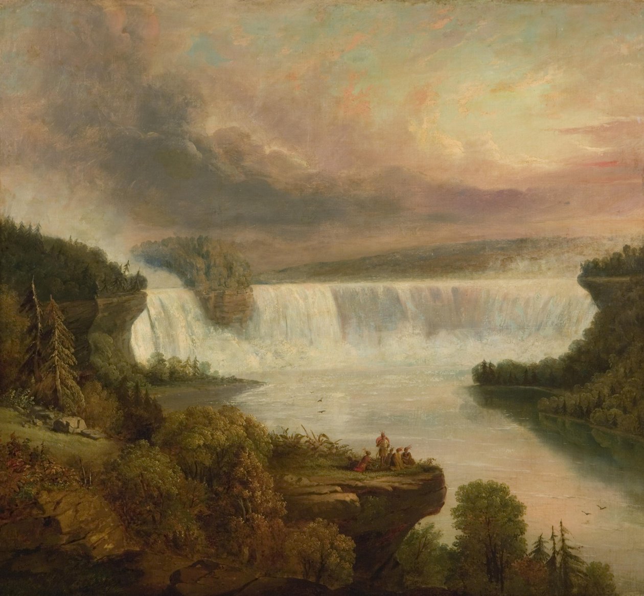Niagara Falls (Horseshoe Falls) af Frederic Edwin Church