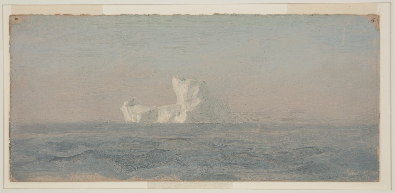 Ud for isbjerget, Newfoundland af Frederic Edwin Church