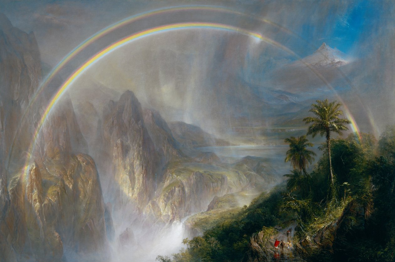 Regntiden i troperne af Frederic Edwin Church
