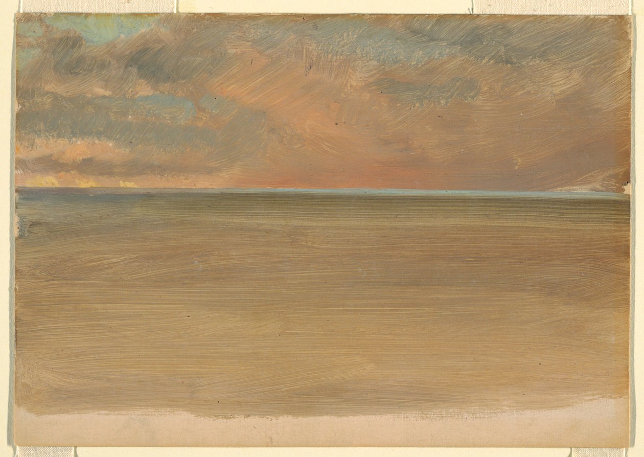 Seascape med Icecap i det fjerne af Frederic Edwin Church