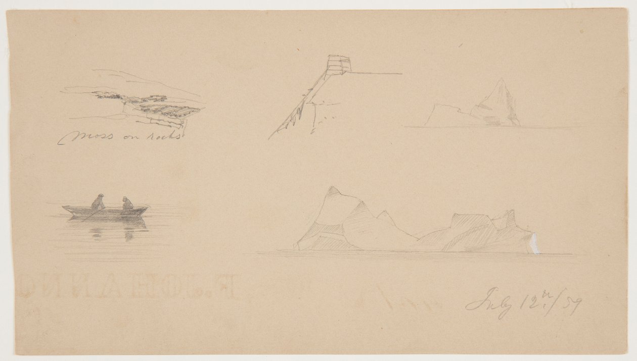 Skitser fra Labrador af Frederic Edwin Church