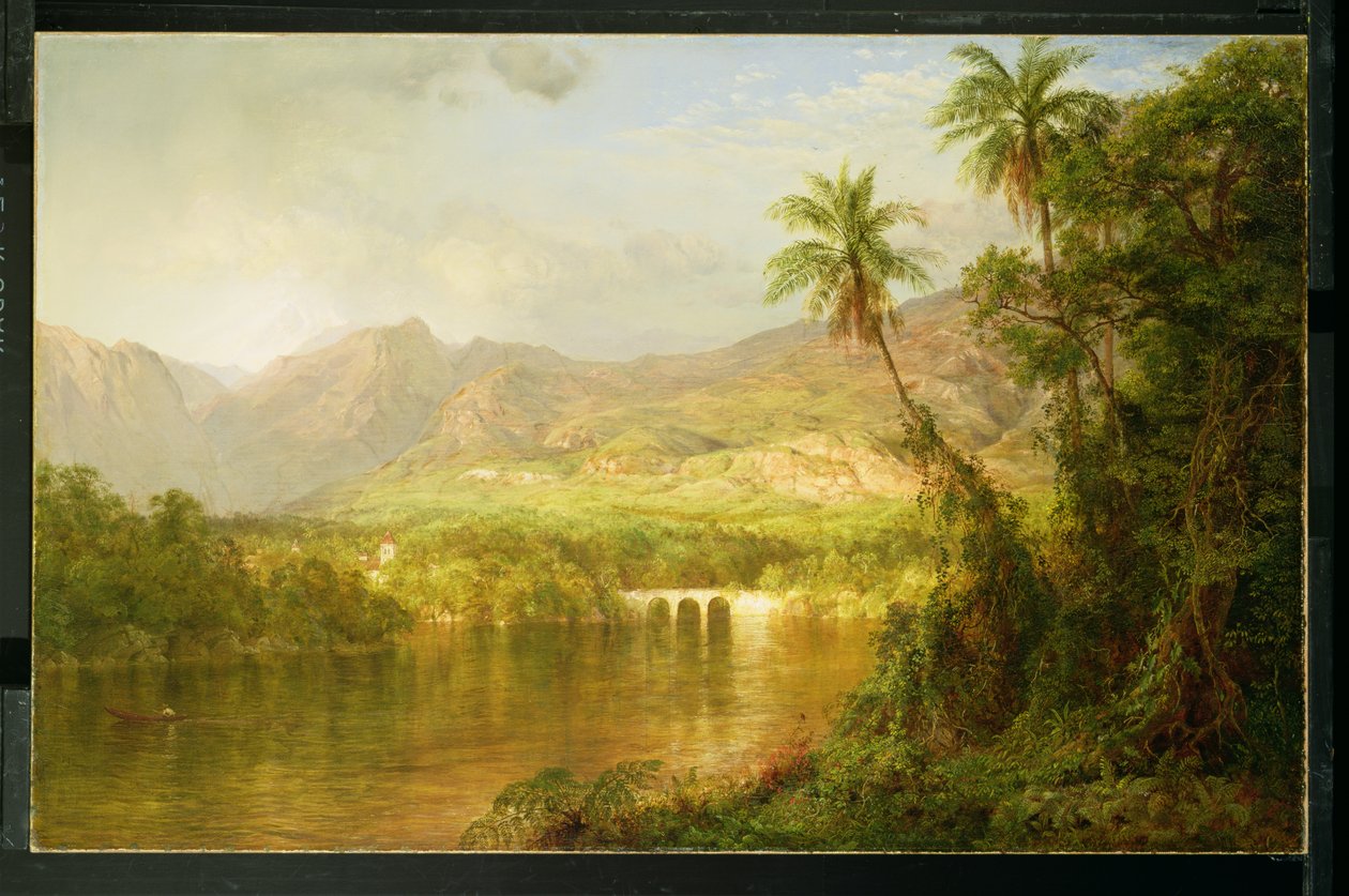 Sydamerikansk Landskab af Frederic Edwin Church