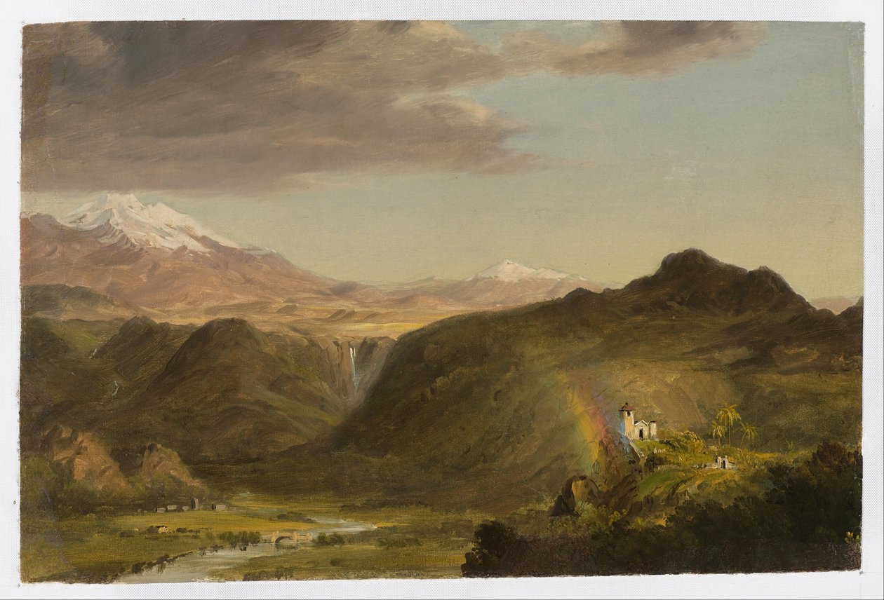 Sydamerikansk landskab af Frederic Edwin Church