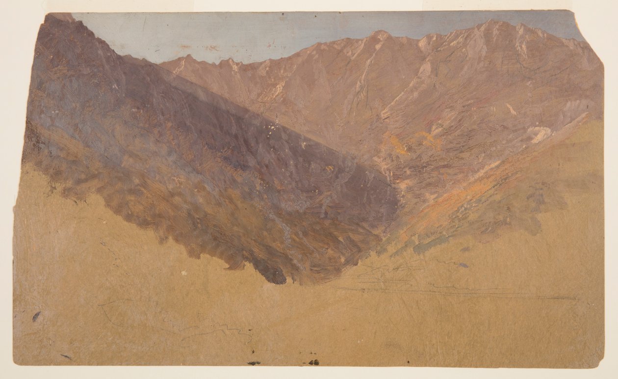 Undersøgelse af det store bassin, Mt. Katahdin af Frederic Edwin Church