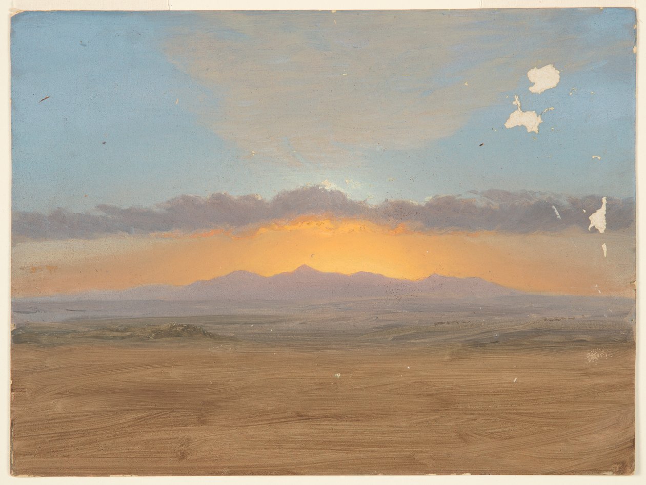 Solnedgang af Frederic Edwin Church