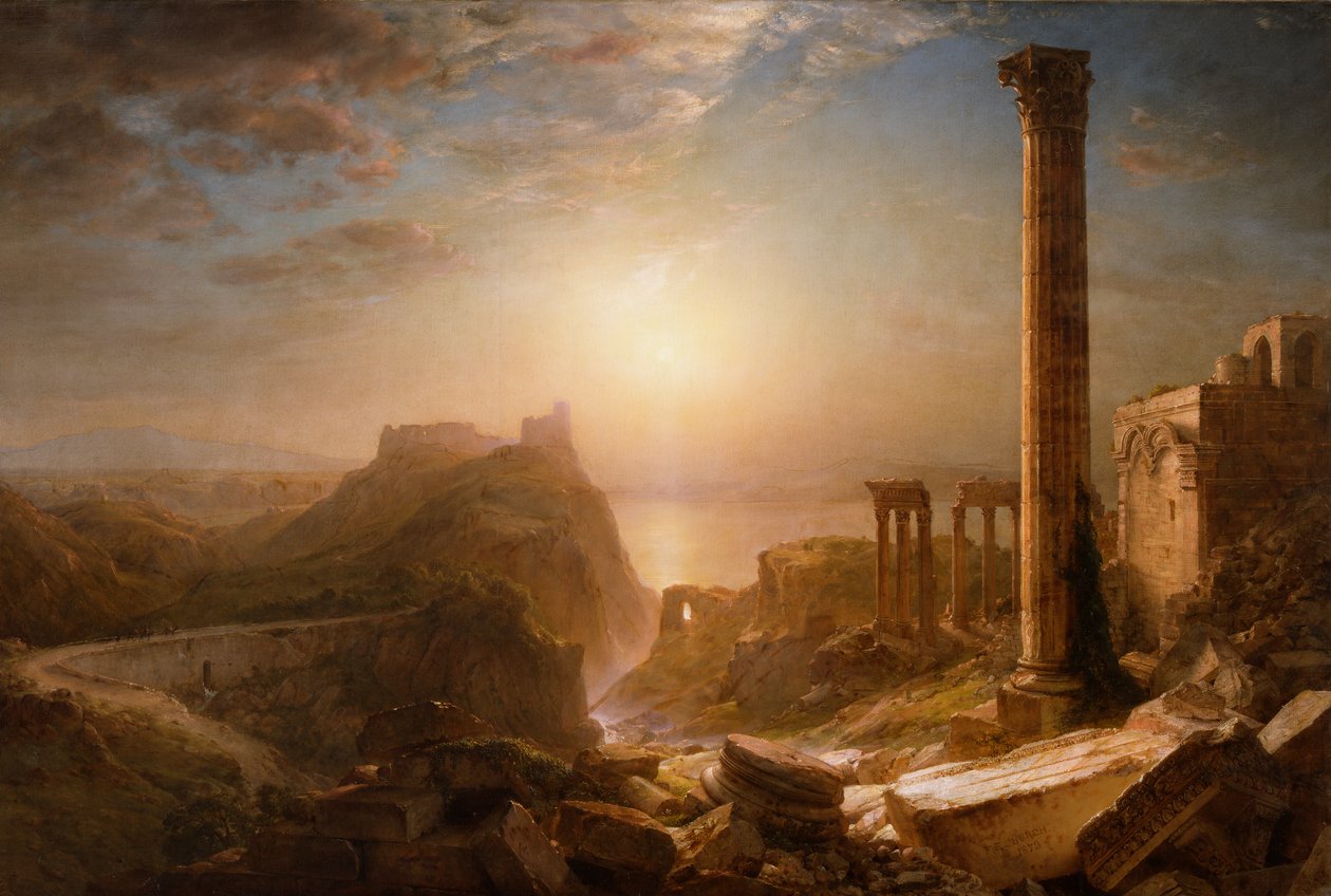 Syrien ved havet, 1873 af Frederic Edwin Church