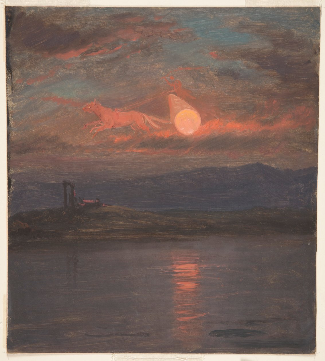 Solens Vogn Fantasy af Frederic Edwin Church