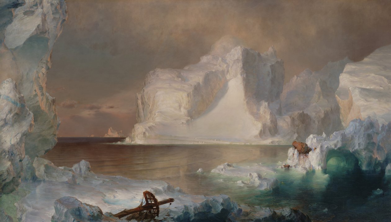 Isbjergene af Frederic Edwin Church