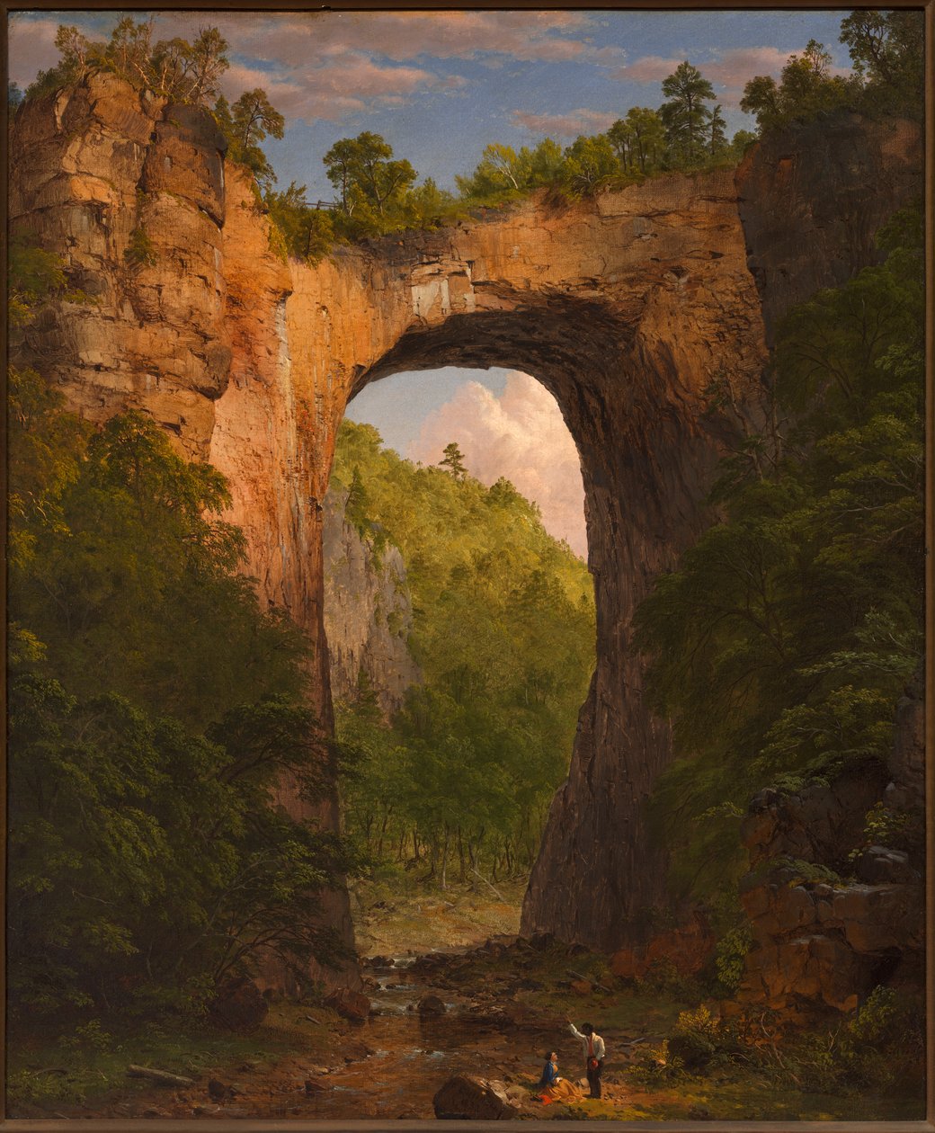 Den naturlige bro, Virginia af Frederic Edwin Church