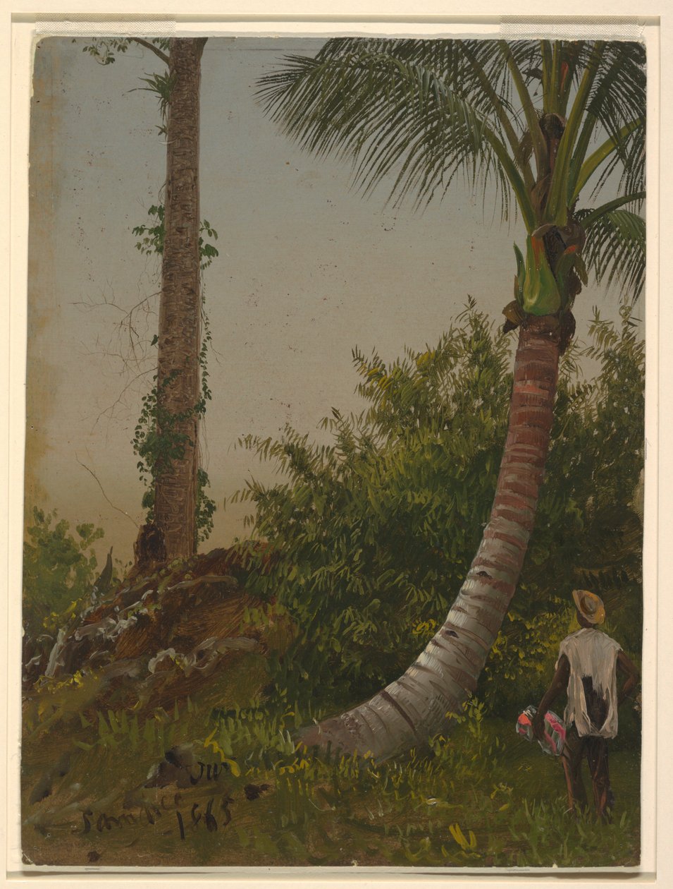Træer i Jamaica, Vestindien af Frederic Edwin Church