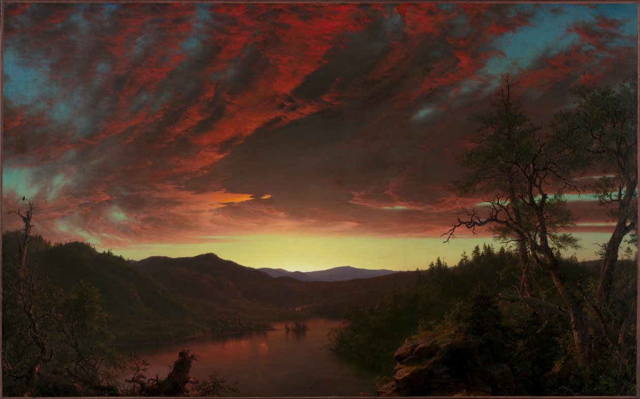 Twilight in the Wilderness af Frederic Edwin Church