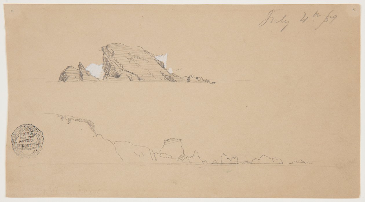 To isbjerge af Frederic Edwin Church