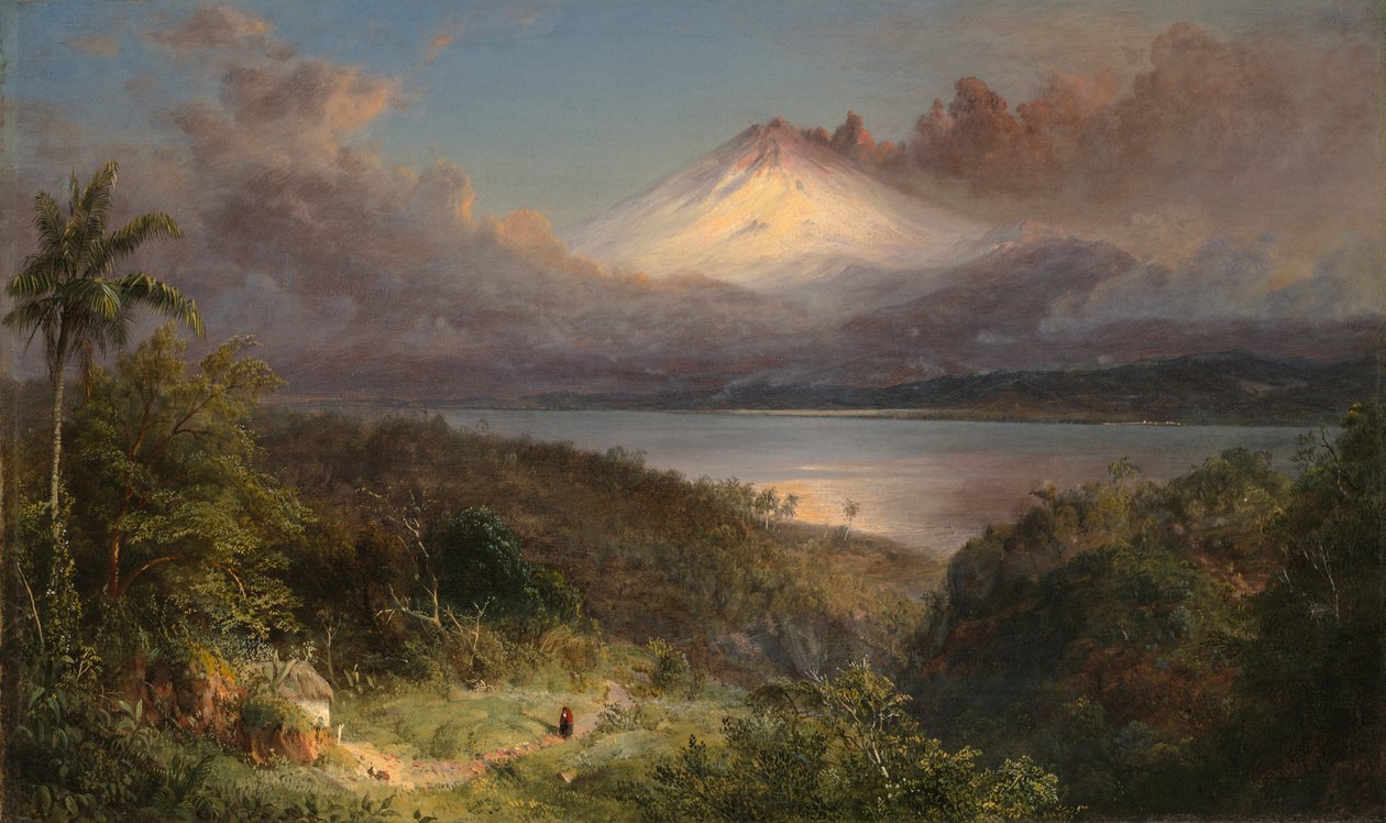 Udsigt over Cotopaxi af Frederic Edwin Church