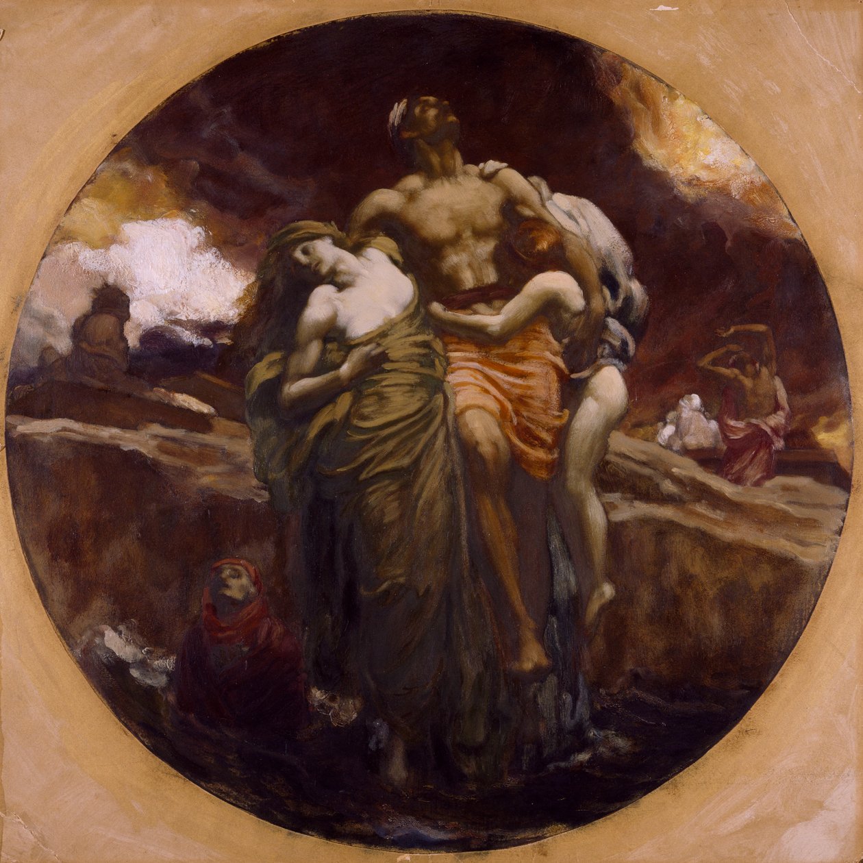 Og Havet opgav de Døde, som var i det af Frederic Leighton