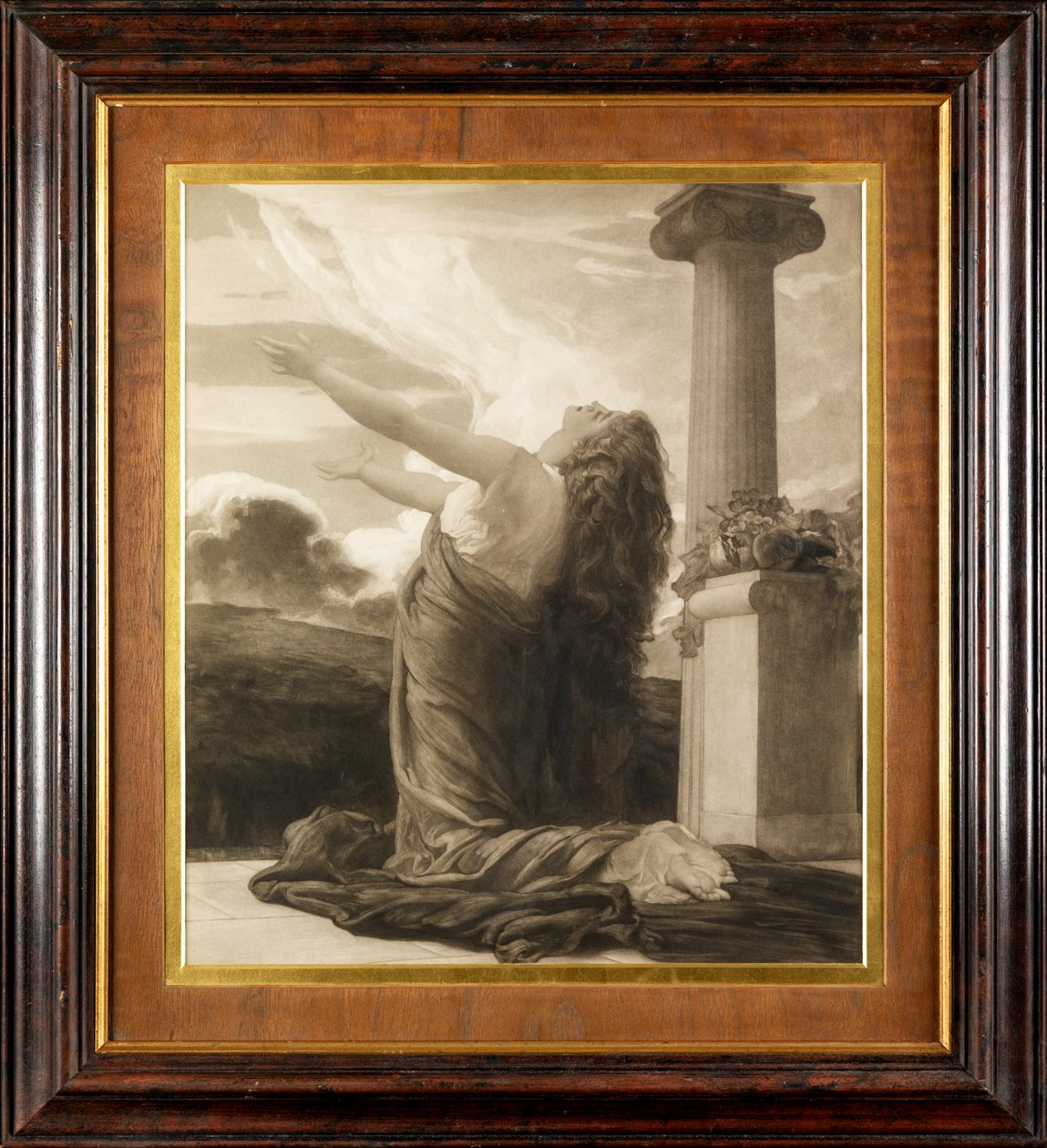 Clytie (fotogravure) af Frederic Leighton