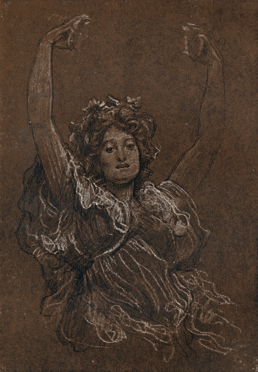 Kvindestudie, c1897, 1897 af Frederic Leighton