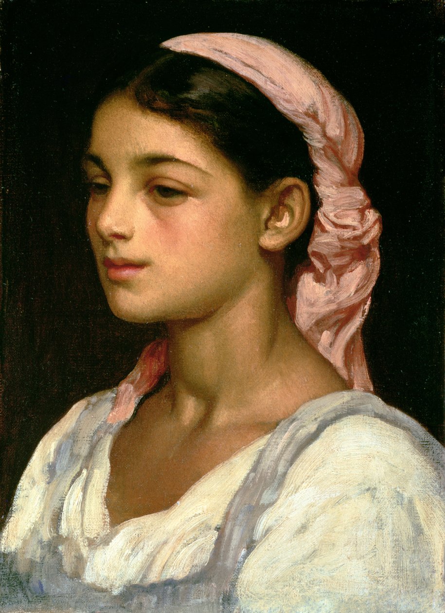 Leder af en italiensk pige af Frederic Leighton