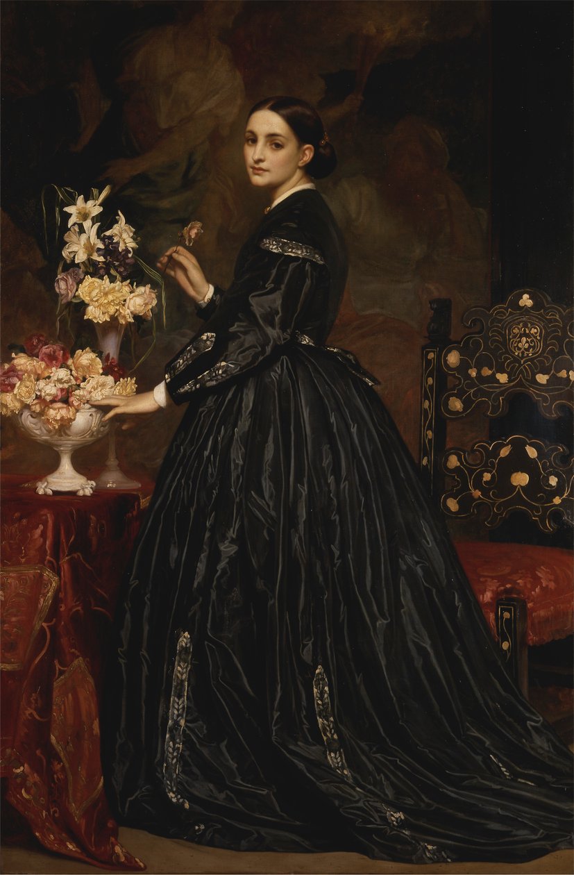 Mrs. James Guthrie [1866, Royal Academy of Arts, London, udstillingskatalog] af Frederic Leighton