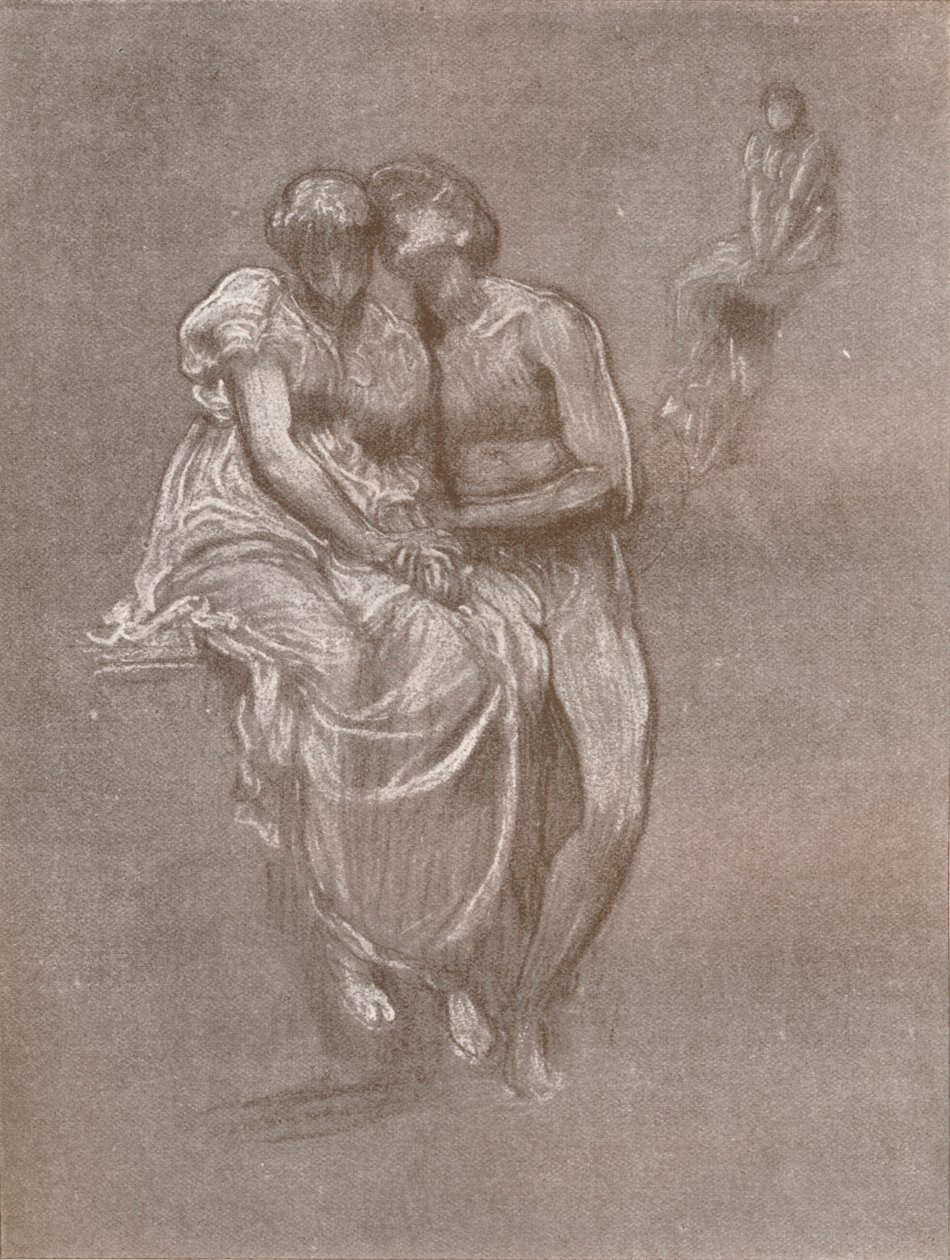 Studier for bryllup, 1882, 1897 af Frederic Leighton