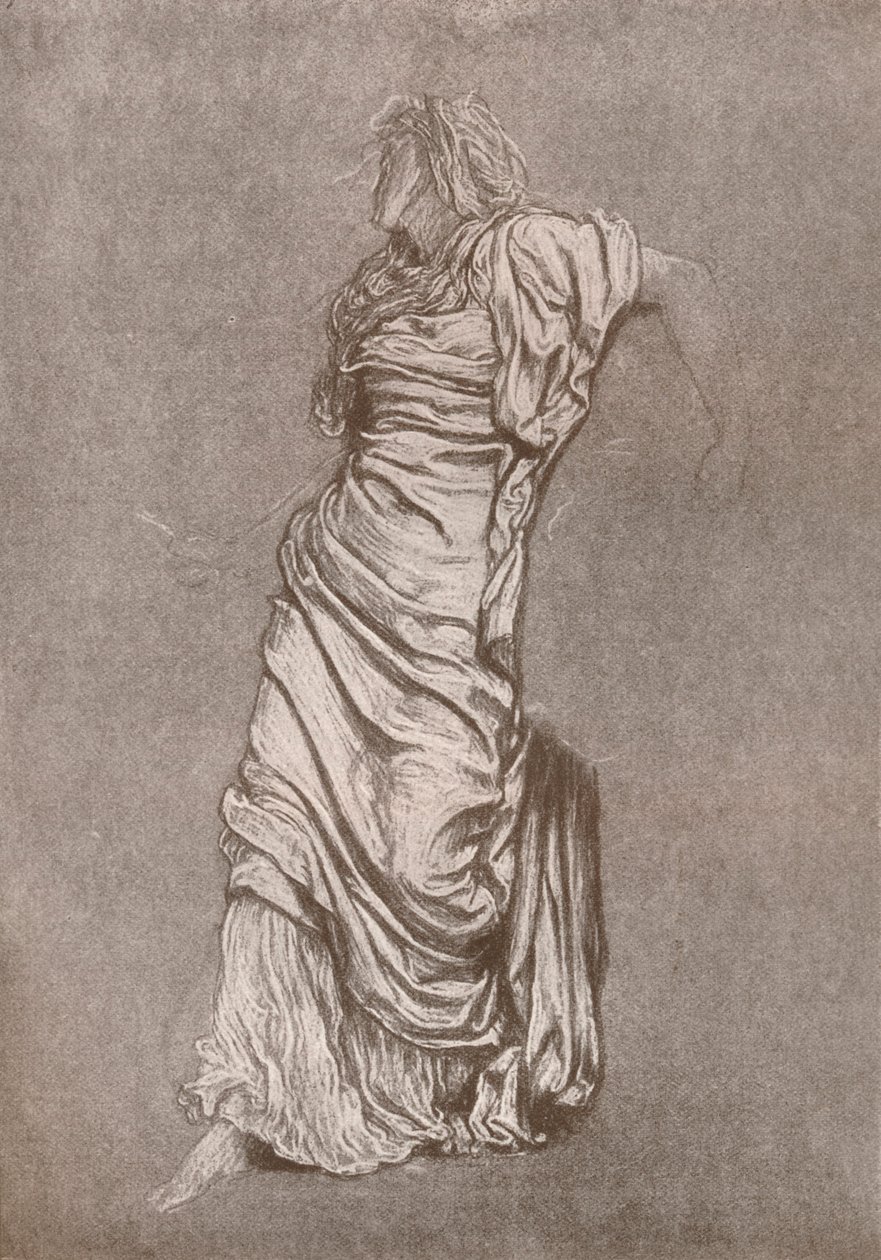 Studie for Rizpah, c1870, 1897 af Frederic Leighton