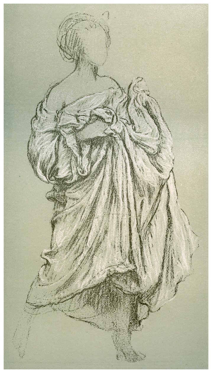 Studie af Daphnephoria, c1880-1882 af Frederic Leighton