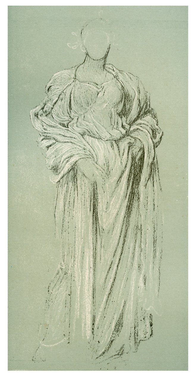 Studie af Daphnephoria, c1880-1882 af Frederic Leighton