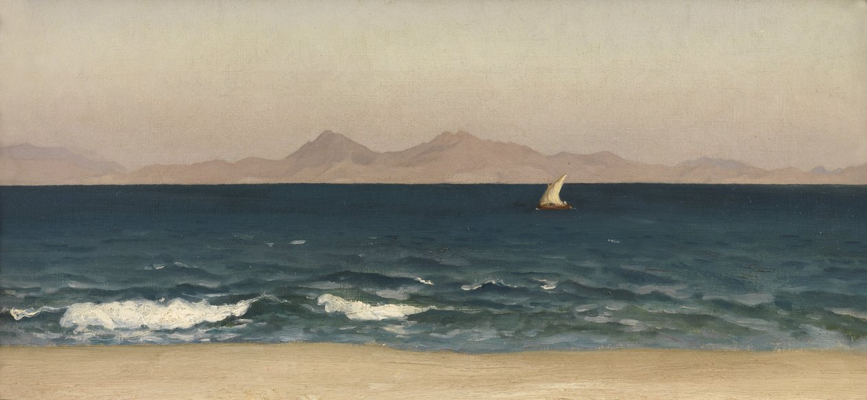 Lilleasiens kyst, ca.1867 af Frederic Leighton