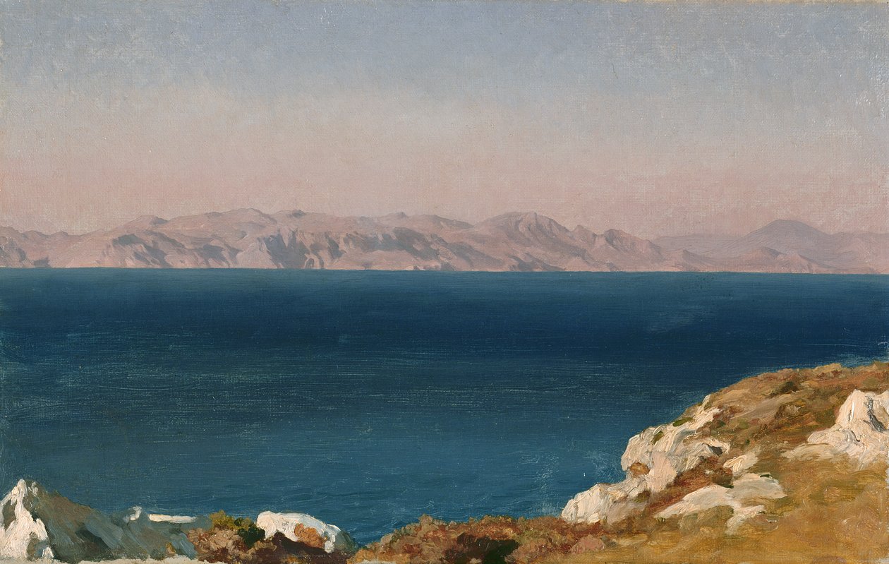 Isle of Chios, ca. 1867 (olie på lærred) af Frederic Leighton
