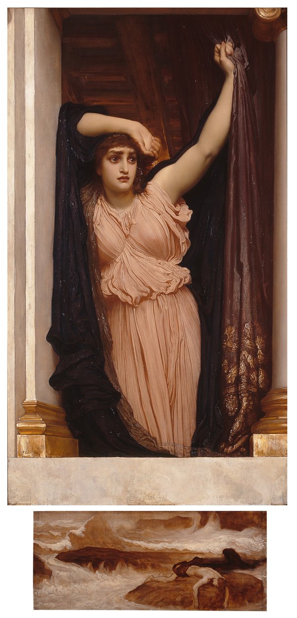 The Last Watch of Hero af Frederic Leighton