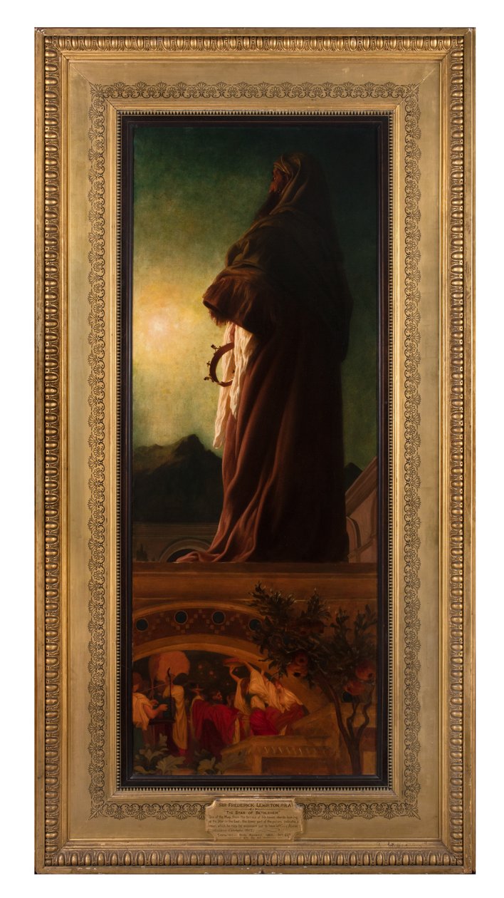 Betlehemsstjernen, ca. 1862 (olie på lærred) af Frederic Leighton