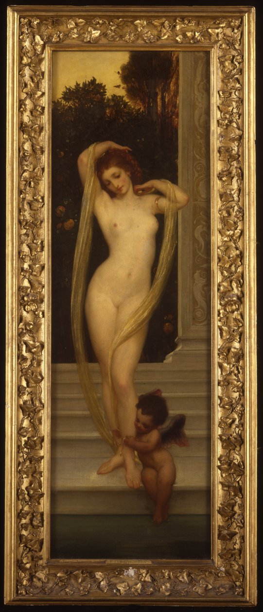 Venus og Amor af Frederic Leighton