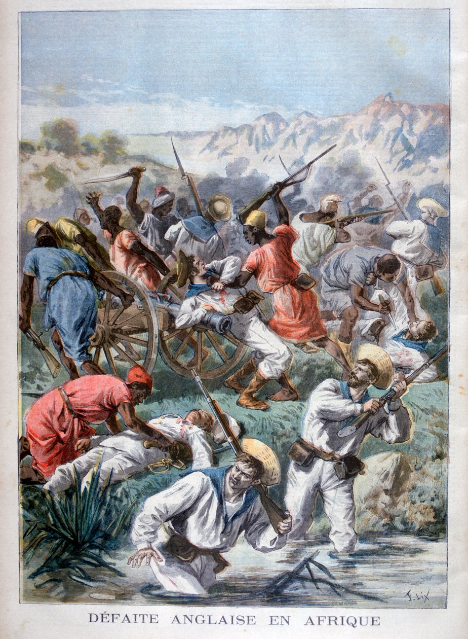 Nederlag til briterne i Afrika, 1894 af Frederic Lix