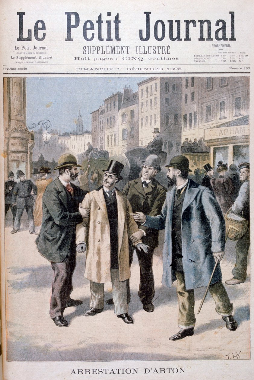 Arrestationen af Arton, 1895 af Frederic Lix