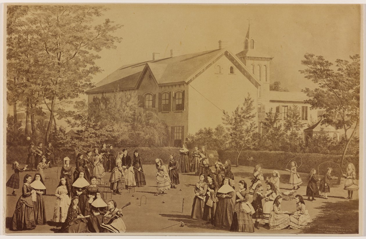 Loretto kloster af Frederic Marlett and James Inglis Bell Smith