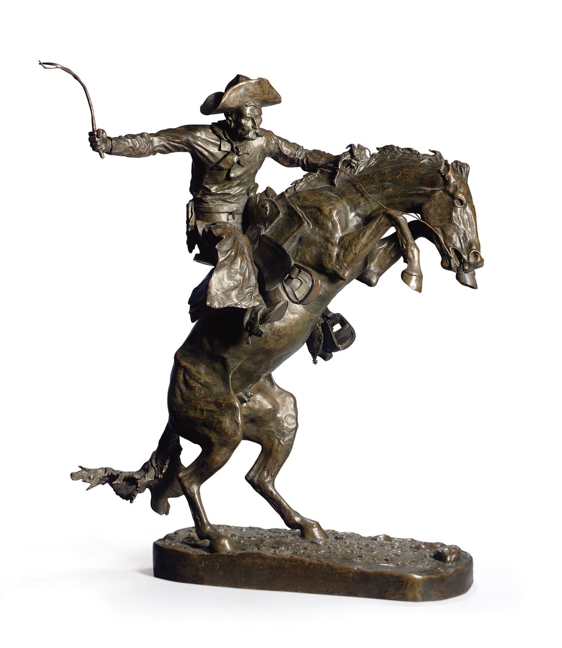 The Broncho Buster, 1895 af Frederic Remington