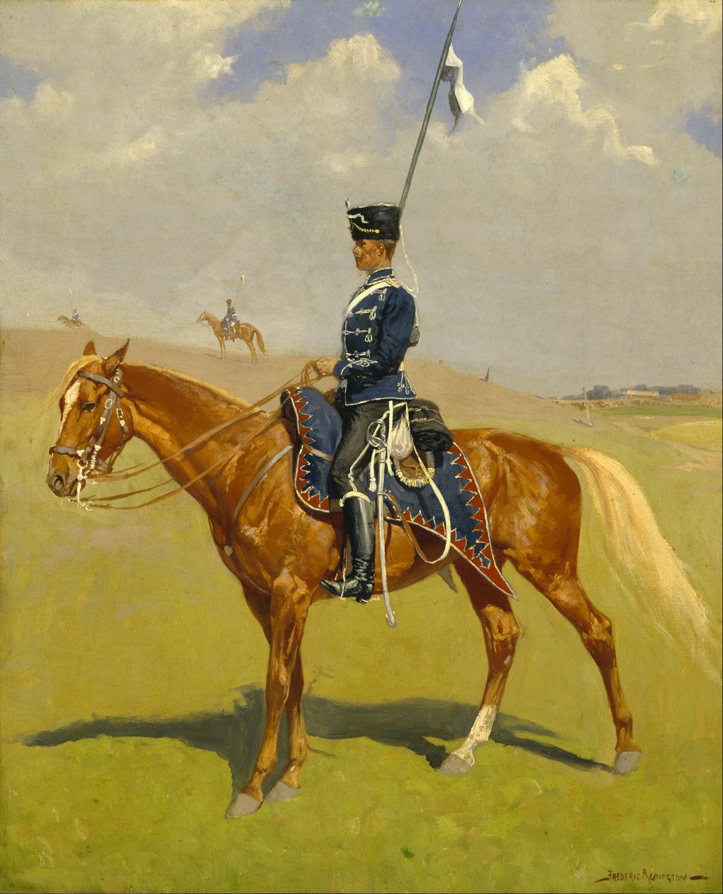 Husaren af Frederic Remington