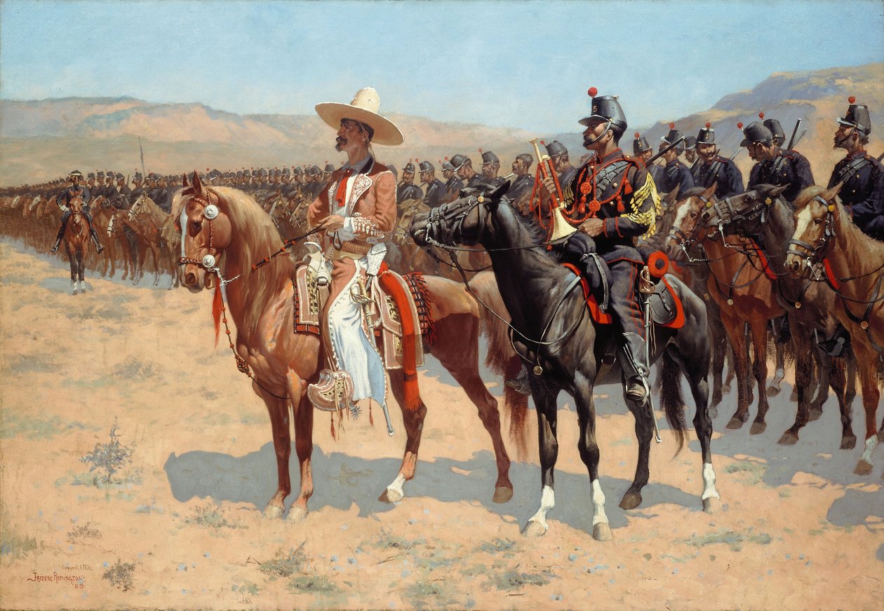 Den mexicanske major af Frederic Remington