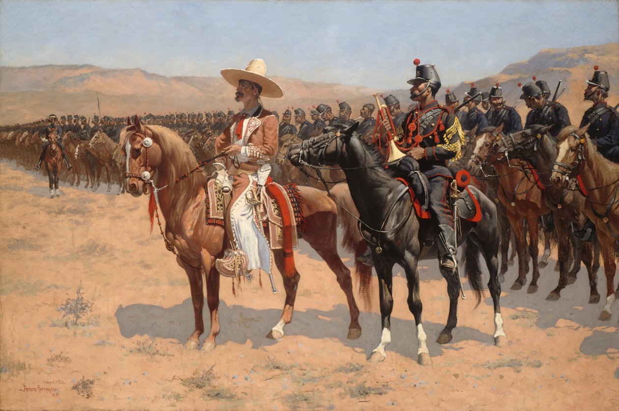 Den mexicanske major af Frederic Remington