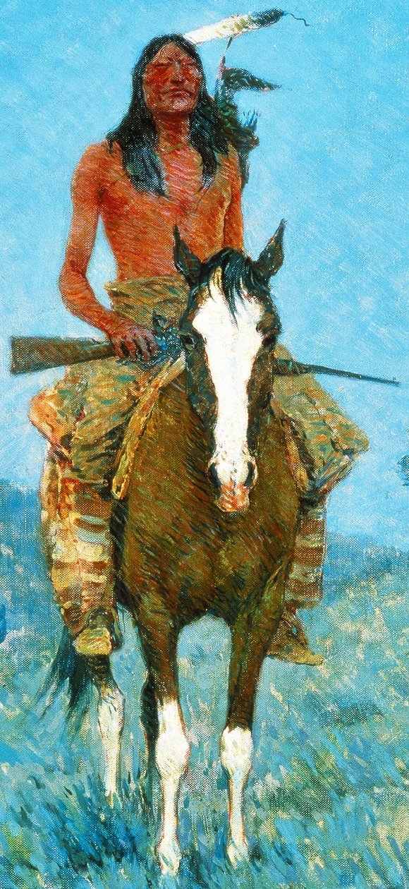 Den udenforstående af Frederic Remington