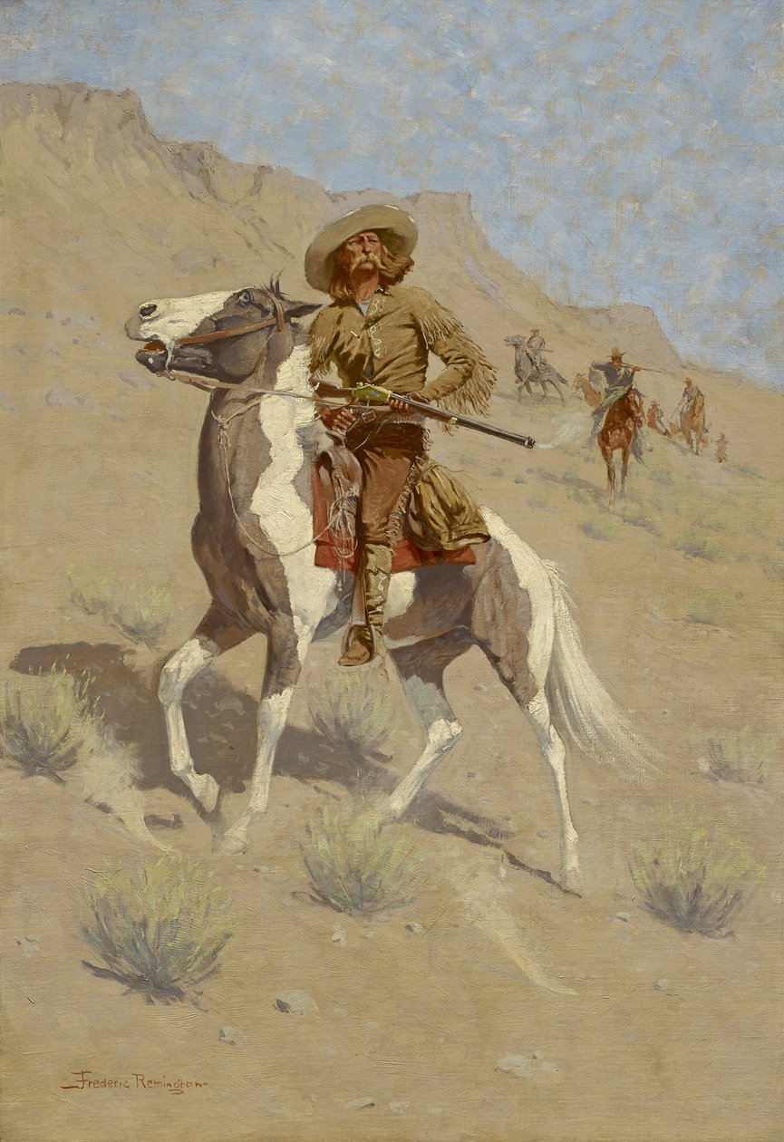 Spejderen, ca. 1902 af Frederic Remington