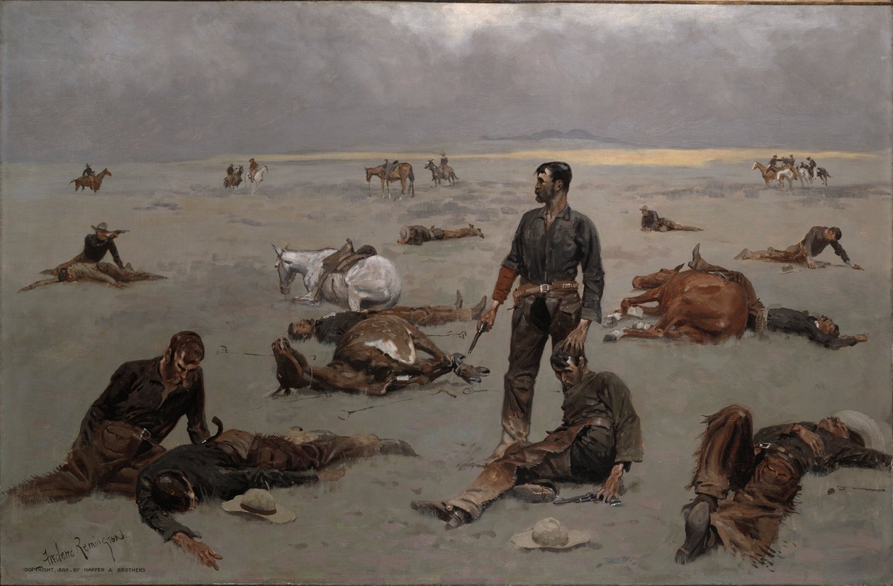 Hvad en umærket ko har kostet af Frederic Remington