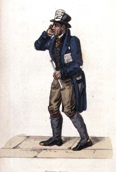 Nyhedsmanden fra Ackermanns verden i miniature af Frederic Shoberl