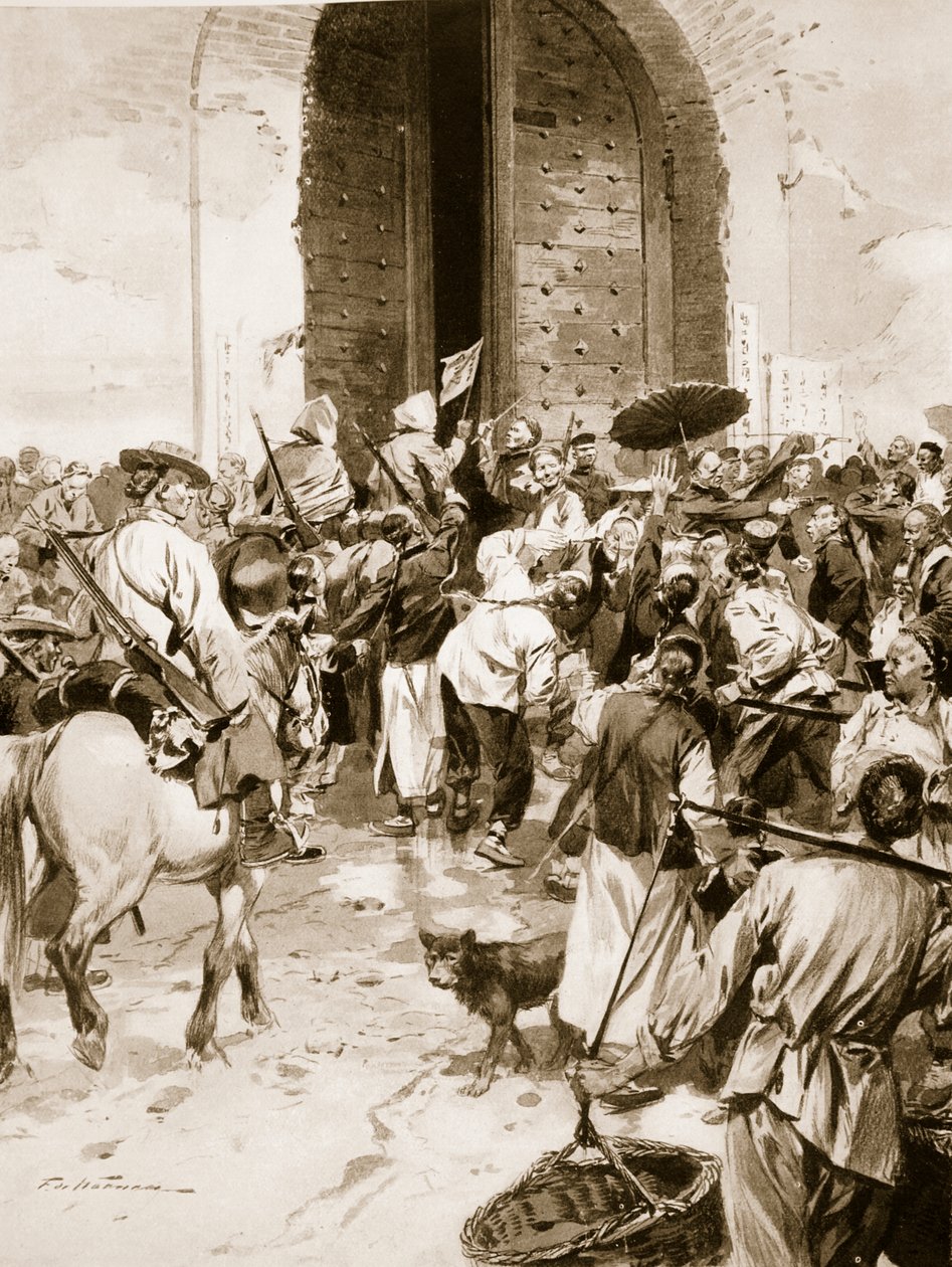 Den kinesiske revolution, 1911, illustration fra 